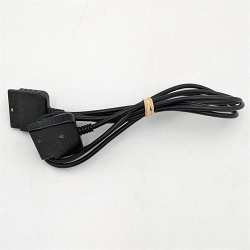 Playstation 2 Controller Extension Cord - Black - PS2 Accessories (B Grade) (Used) 